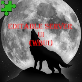 Editable Server UI